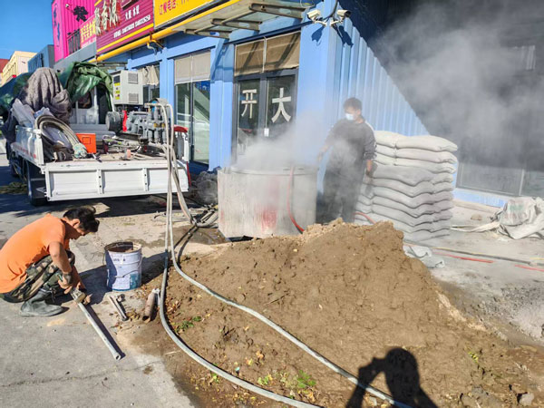 甘洛顶管注浆加固